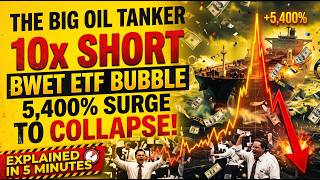 The Big Oil Tanker 10x Short: BWET ETF Bubble 5,400% Surge to Collapse Explained in 5 Minutes