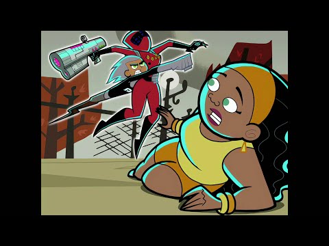 Danny Phantom War With Valerie's Hacked Suit