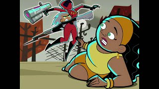 Danny Phantom War With Valerie's Hacked Suit