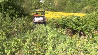 Why a boomless sprayer is best for deer habitat work