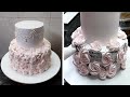 Two Tire Engagement Cake Design With Chocolate Cake |Satisfied and Amazing Engagement Cake