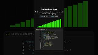 Selection Sort Algorithm Visualization