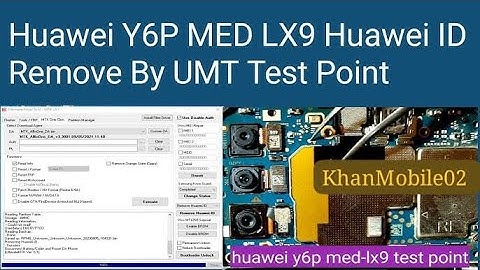 Huawei Y6P Huawei ID Remove By UMT PRO  Test Point  (MED LX9) Today