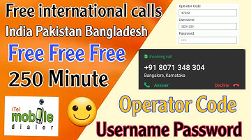 iTel Mobile Dialer Express Unlimited Free Call Without internet connection India Pakistan Bangladesh