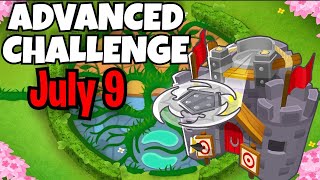 How To Beat BTD6 Advanced Challenge Today | Like if you cant beat | 09.07.2023