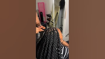 Jumbo twist #trendingnow #braids #hairstyles #shortsfeed #jumbotwist #diyhairstyle