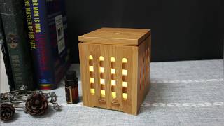 Bamboo aroma diffuser