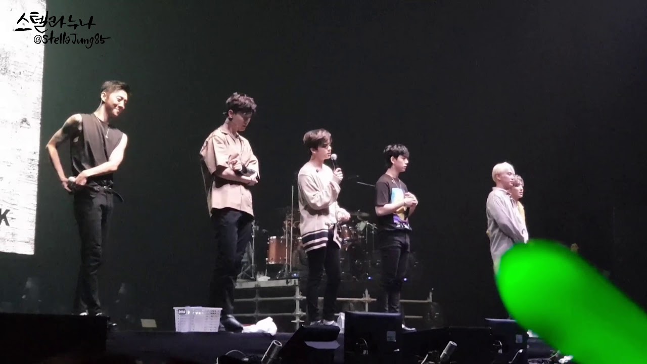 180623 B.A.P in BKK - Message to B.A.B.Y