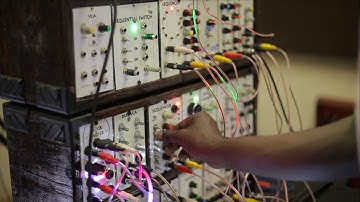 Improvised techno on my DIY Modular Synth