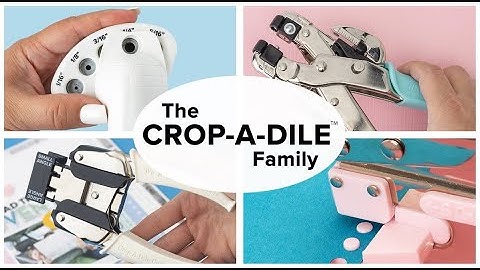 The Crafting Tools Every Maker Needs | Crop-A-Dile by We R Makers