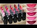 Marc Jacobs Le Marc Lip Creme Lipsticks Review + Lip Swatches