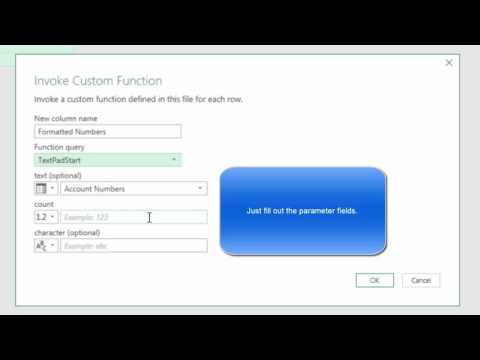 Power Query - Reaction on Excel Magic Trick 1414 - Better way to invoke standard function