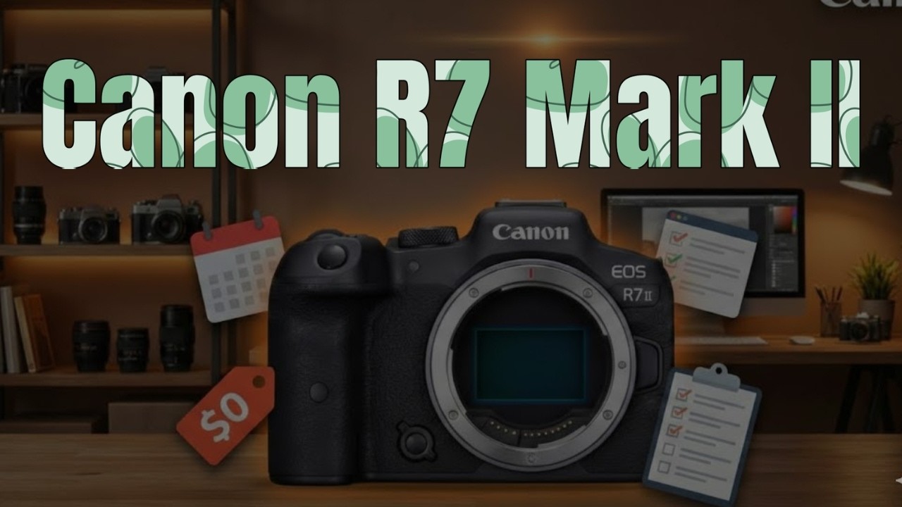 Canon R7 Mark II: разоблачение! 32,5-мегапиксельный многослойный сенсор, видео 7K и почему Canon ...