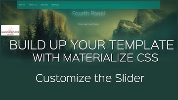 How to customize Carousel slider in Materialize css- Set Properties
