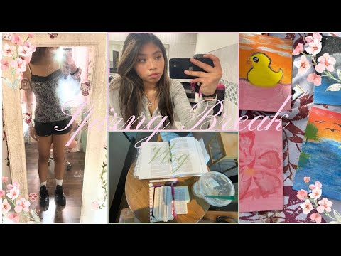 ๐ธ Spring break vlog ๐ธโ*realistic*