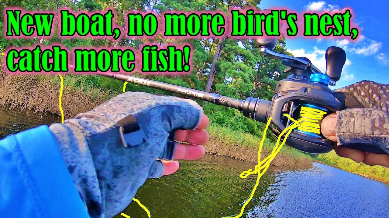 JOIN ME AS I ENJOY BASS FISHING ON MY NEW BOAT