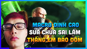 Singed Tự Sửa Chữa Sai Lầm, Macro Đỉnh Cao, Mặc Dù Có Thằng Em Luôn Sẵn Sàng Báo