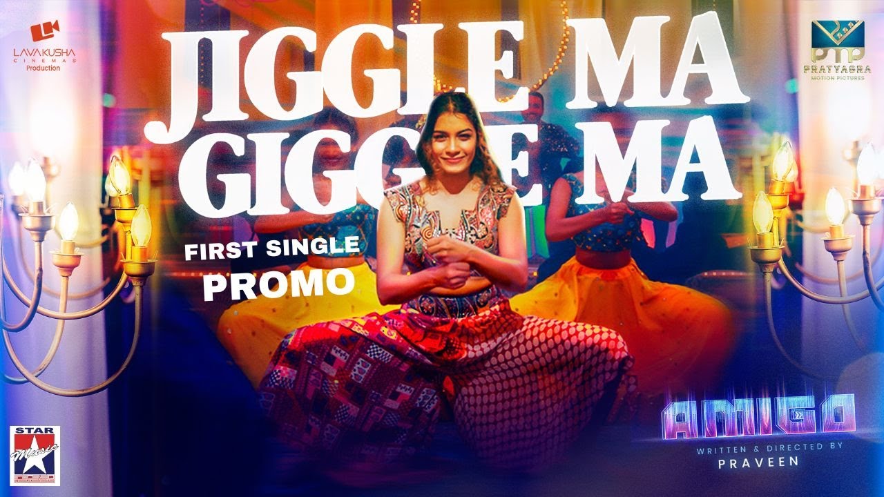 Jiggle Ma   Amigo Song Promo  Praveen  Ramzan Muhammed  MM Manasi  Karthik Acharya  Star Music