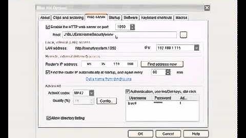 Security_ Tutorial How To Setup Blue Iris Monitoring Software To See Ip Cameras
