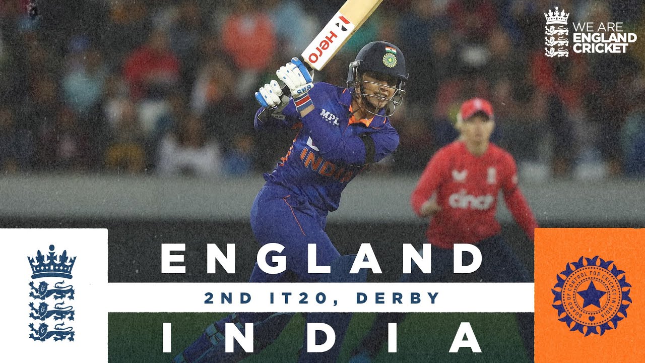 Mandhana Hits Unbeaten 79 Highlights - England v India 2nd Womens Vitality IT20 2022