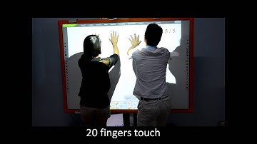 Riotouch 32 fingers interactive whiteboard for education