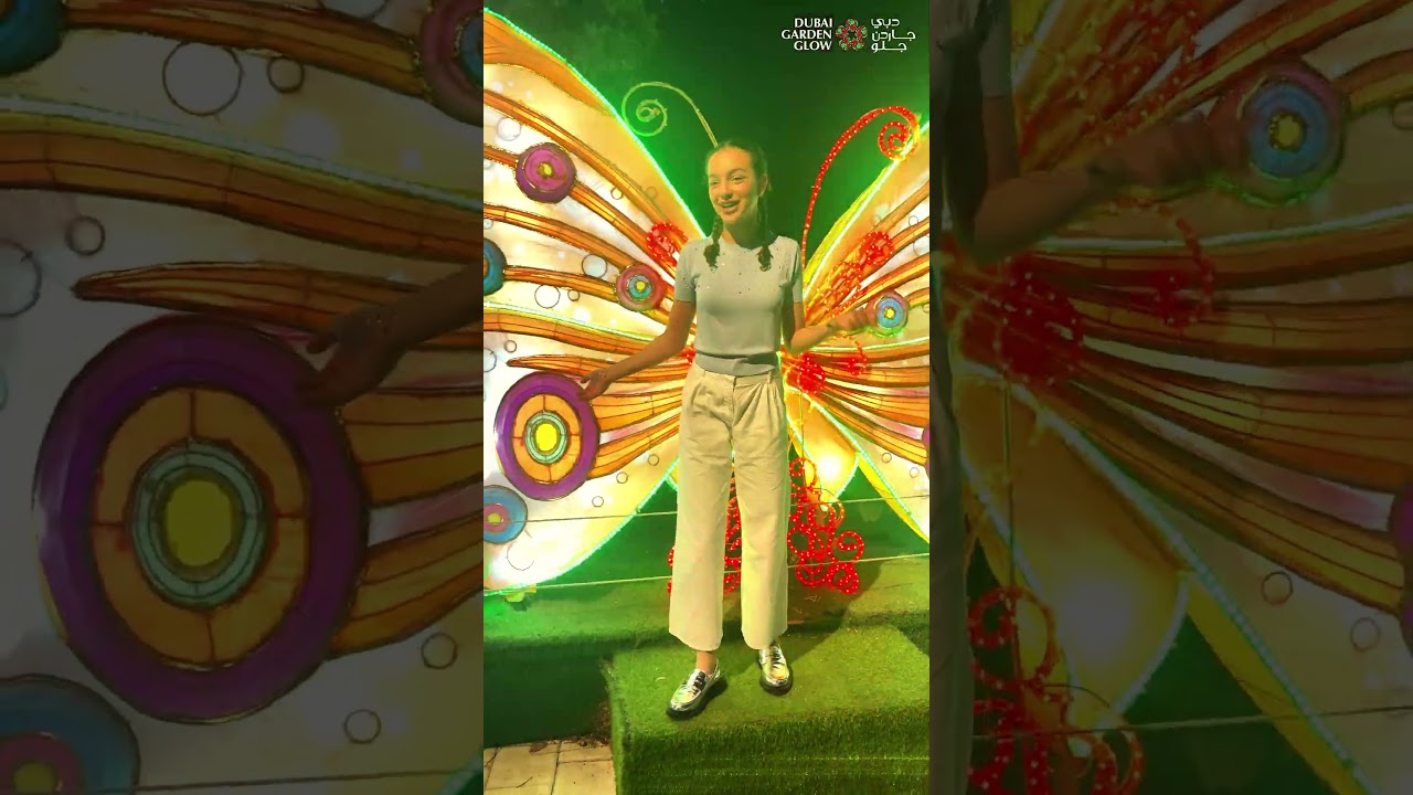 Experience the Dazzling Glow Park | Dubai Garden Glow Highlights