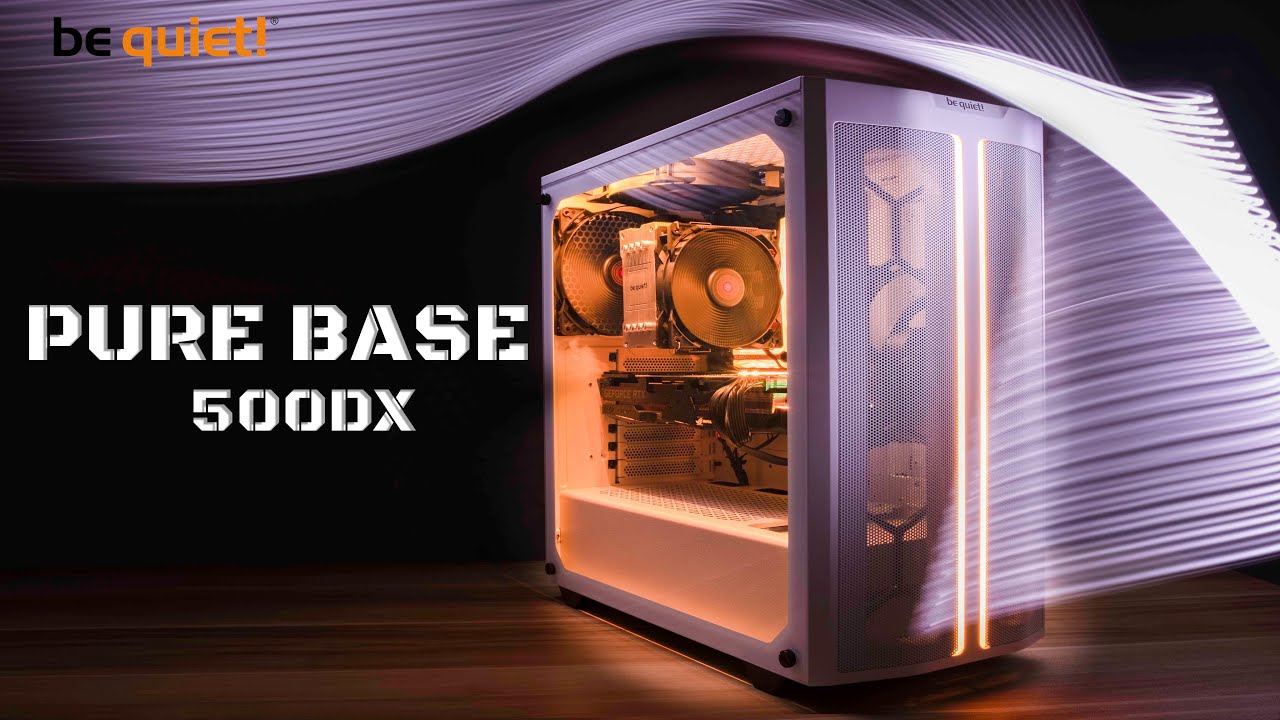 Be Quiet! Pure Base 500DX White build : r/gamingpc