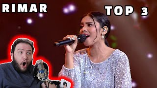 REACTION: RIMAR X LALEILMANINO - C.H.R.I.S.Y.E - ROAD TO GRAND FINAL - Indonesian Idol 2021