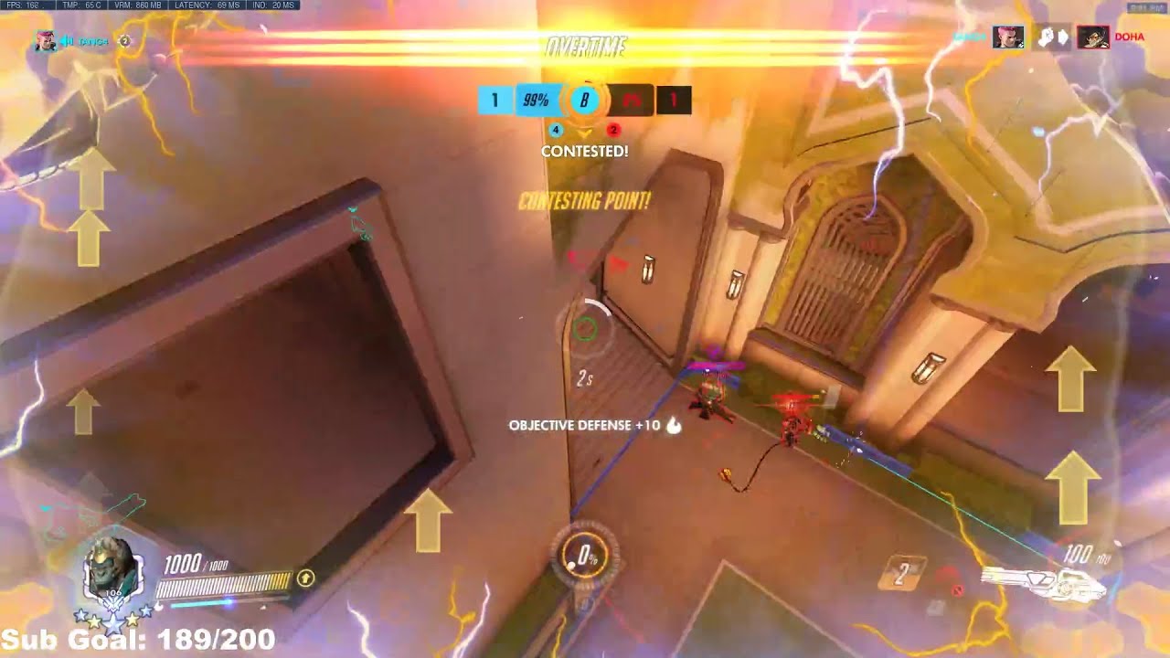 CLONEMAN16 INSANE NANO WINSTON OVERWATCH GAMEPLAY SEASON 29 TOP 500