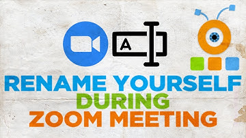 How to Rename Yourself During Zoom Meeting