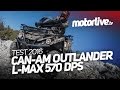 Test  canam outlander lmax 570 dps