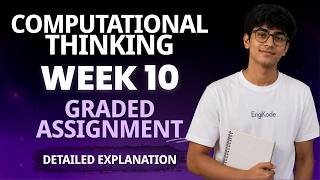 CT Week 10 Graded Assignment | IITM BS Degree | Detailed Solution 🔥 | EngiKode