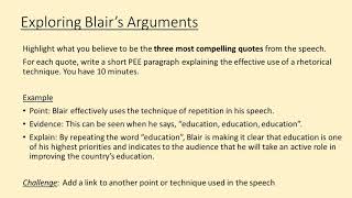 Lesson: Deliberative Speech