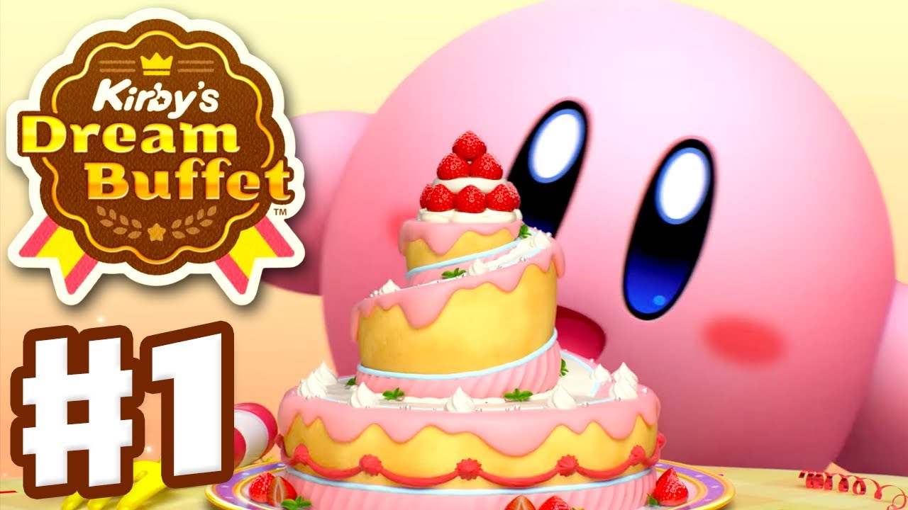 NEW Kirby Game! - Kirby's Dream Buffet Gameplay Walkthrough Part 1