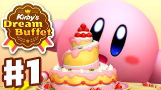 Kirby's Dream Buffet - Gameplay Part 1 - 1st Place! Battle Mode and Online Mode! (Nintendo Switch)