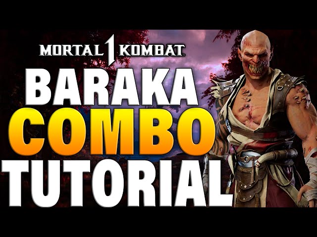 Baraka as a main. Any tips for longer combos and different build outs? : r/ MortalKombat