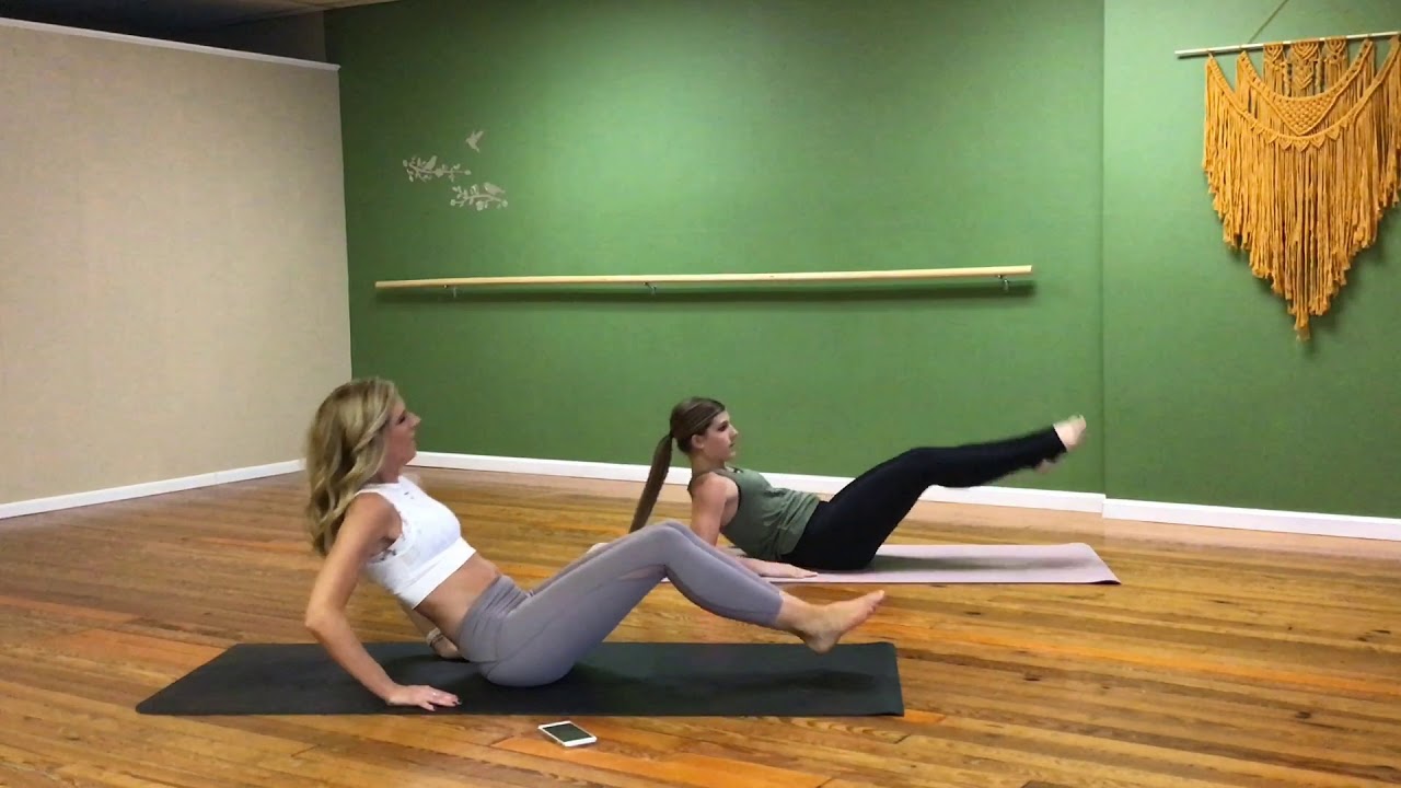 BARRE AB Challenge Video 1 YouTube