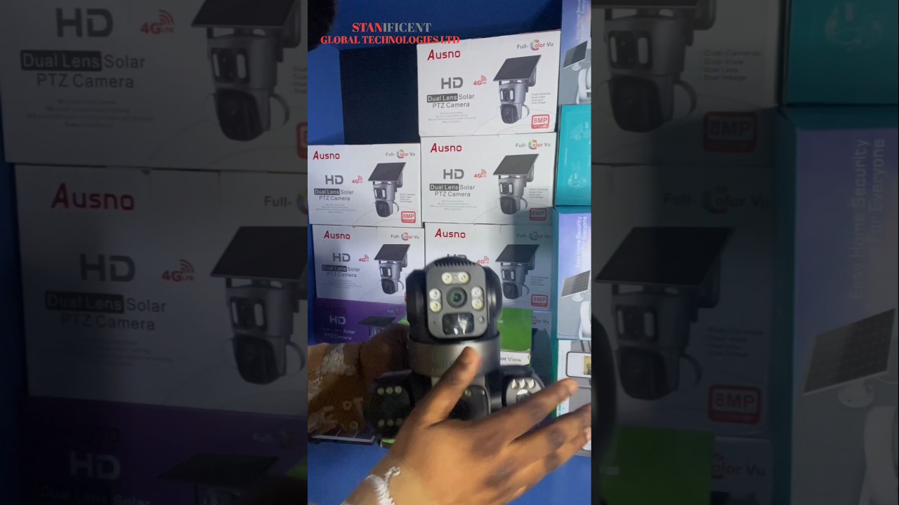 Skyvision 9MP 4G Solar PTZ — The BEST Home Security Camera for Nigeria