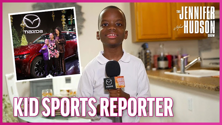Kid Sports Reporter Jeremiah Fennell Shares Super Bowl Predictions & Shows Off His New Mazda