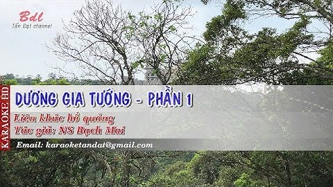 Karaoke Liên khúc hồ quảng 15 || Dương gia tướng | Phần 1