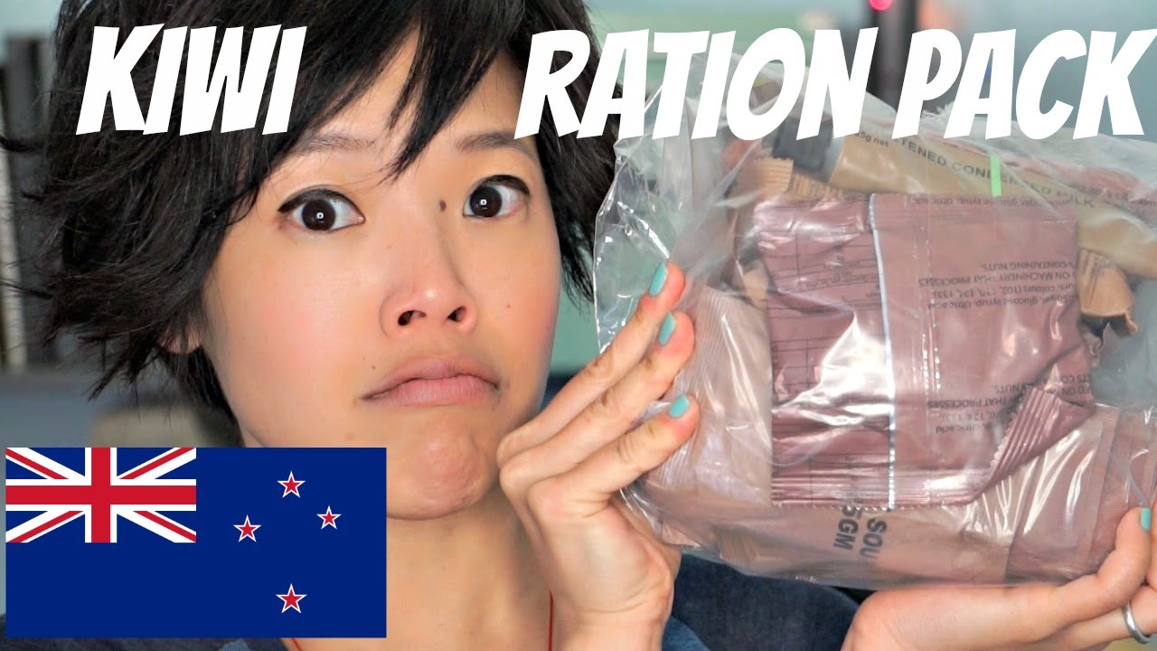 New Zealand Operation Ration Pack -- tasting a Kiwi MRE | emmymade