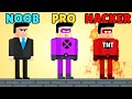 NOOB vs PRO vs HACKER in Superheroe League