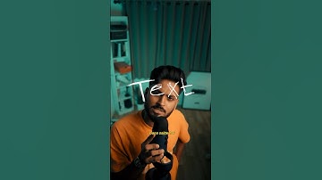 WIGGLE TEXT EFFECT TUTORIAL #filmmaking #filmmakingtips #videoediting #tutorial