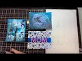 Gelli plates & more crafty mess