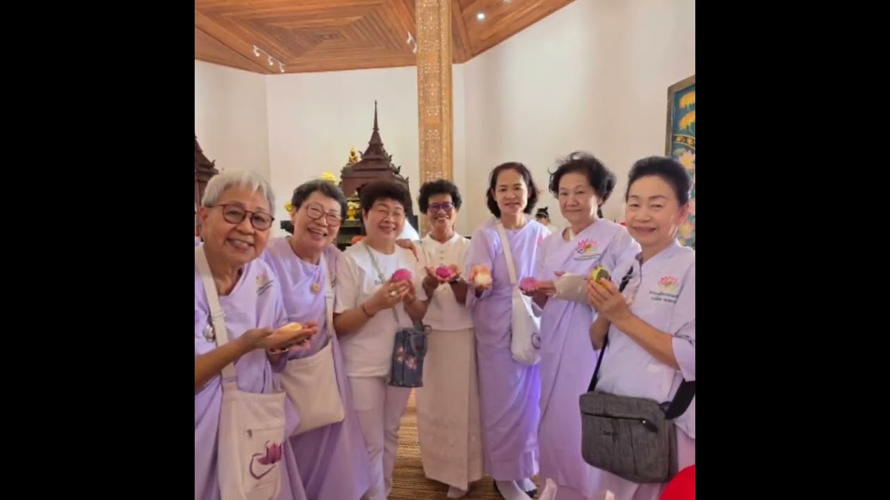 สำนักแม่ชีรัชตะธรรมสถาน-งานบุญจังหวัดสกลนคร ๑-๔ พฤษภาคม ๒๕๖๘