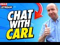 Blogging Live Stream with Carl Broadbent