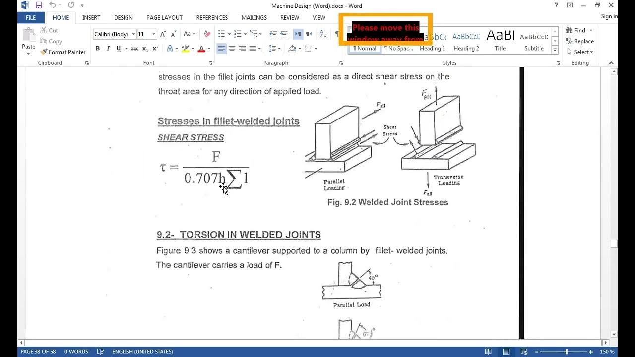 LEC.5 Design of Welded Joints MACHINE DESIGN YouTube