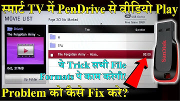 fix unsupported video format on your LED TV | unsupported file format | unsupported video format