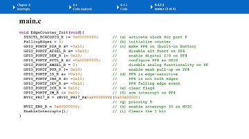Chapter 8.4 Interrupt Lesson