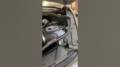 SRT Jeep aFe Momentum GT Cold Air intake